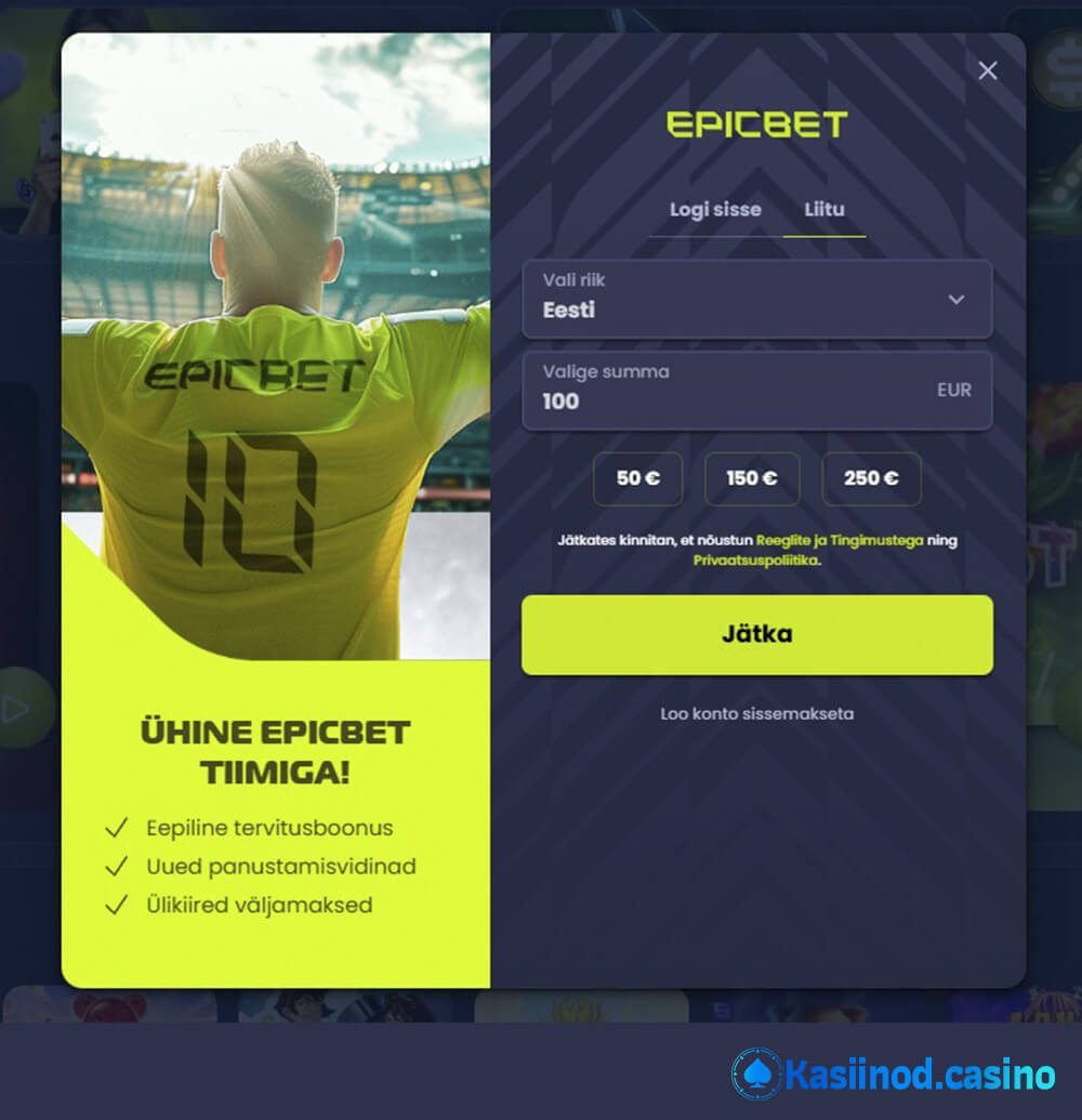 Epicbet mobiilsus