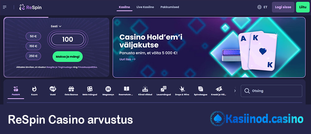 ReSpin Casino arvustus