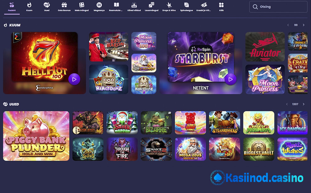 ReSpin casino mängud